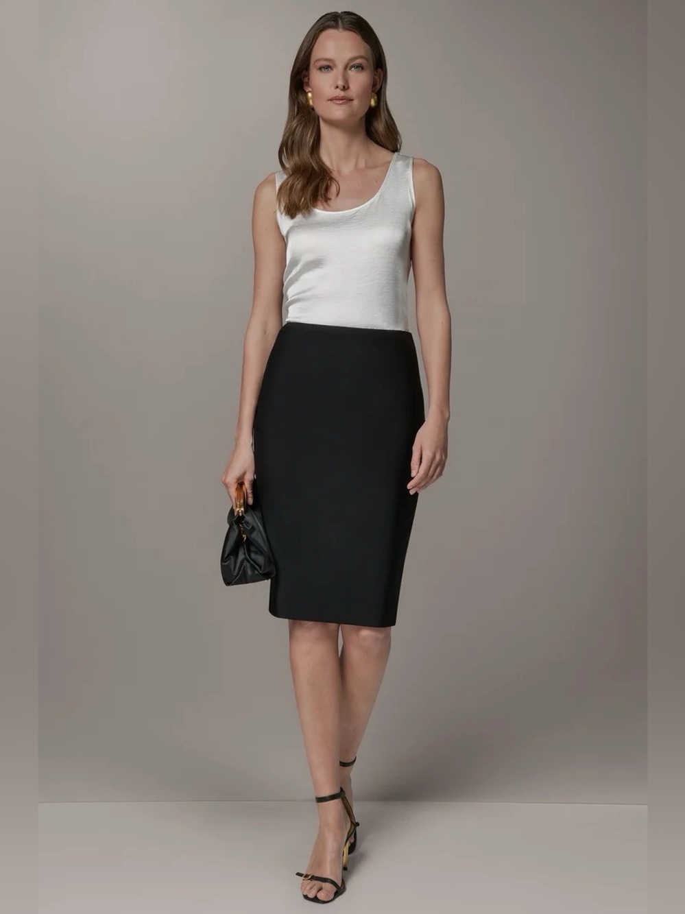 Donna Karan knee-length pencil skirt - size 2